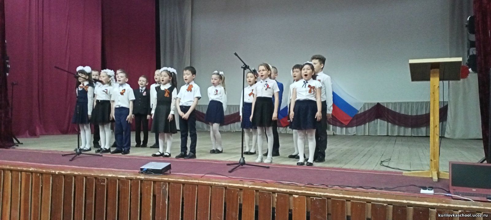 Общешкольный фестиваль патриотической песни «Пою тебе, моя Россия».