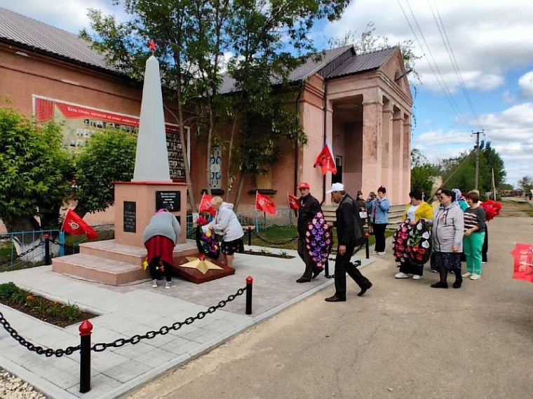 Митинг, посвященному 80-летию со Дня Победы в Великой Отечественной войне.